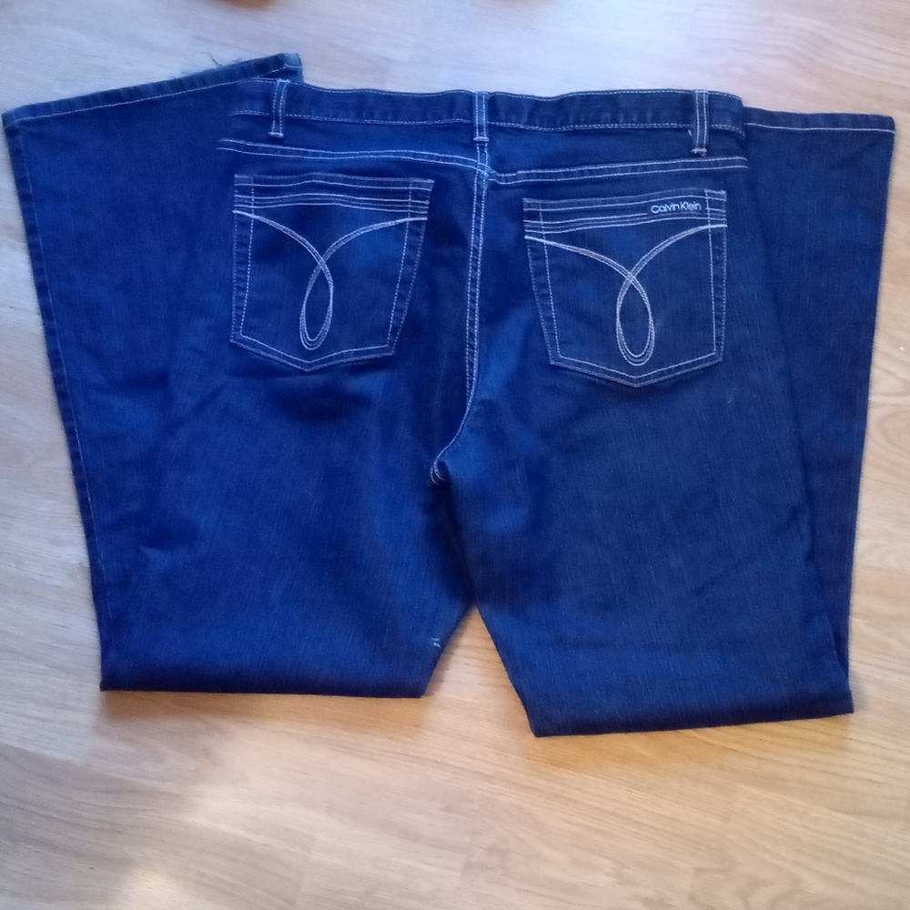 Brooke Shields vtg Calvin Klein size 14 blue jeans